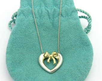 tiffany bow necklace uk