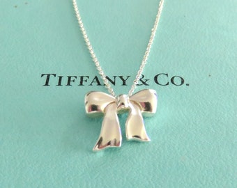 tiffany bow necklace uk