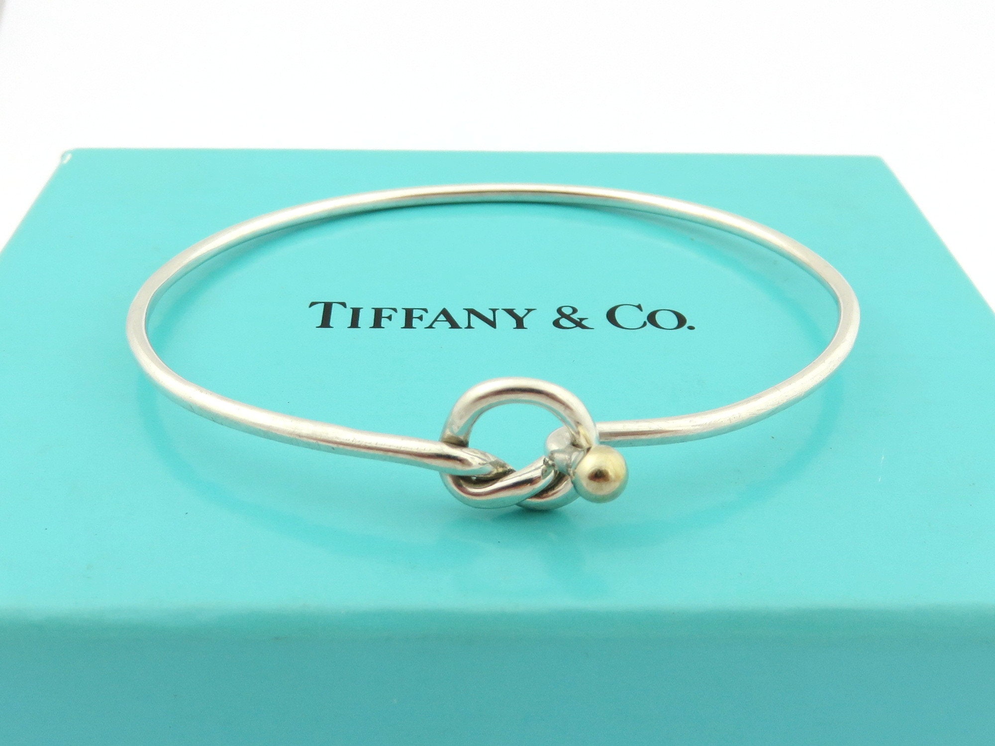 TIFFANY \u0026 CO Sterling Silver Gold Love 