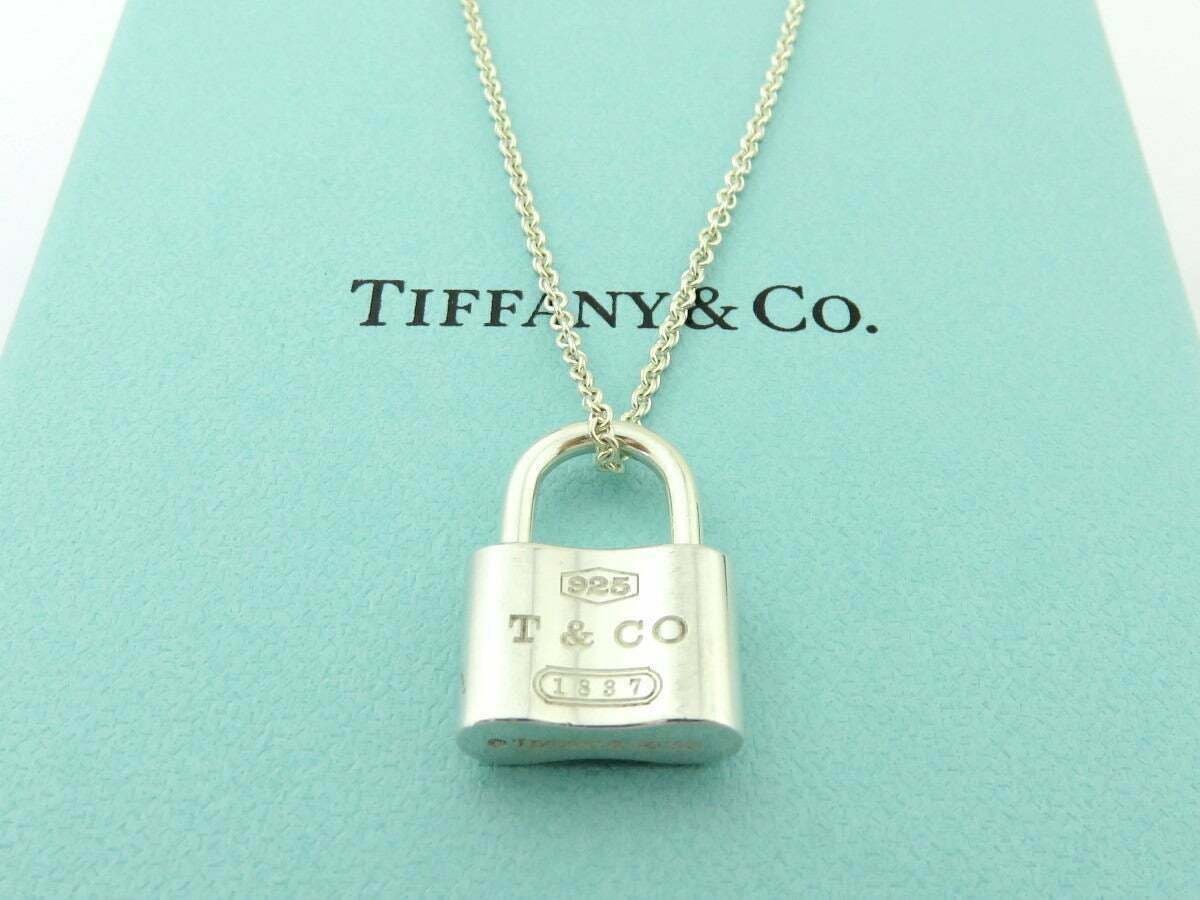 Tiffany & Co. Sterling Lock Necklace. 1837 Padlock Round Pendant and  Necklace - Necklaces, Facebook Marketplace