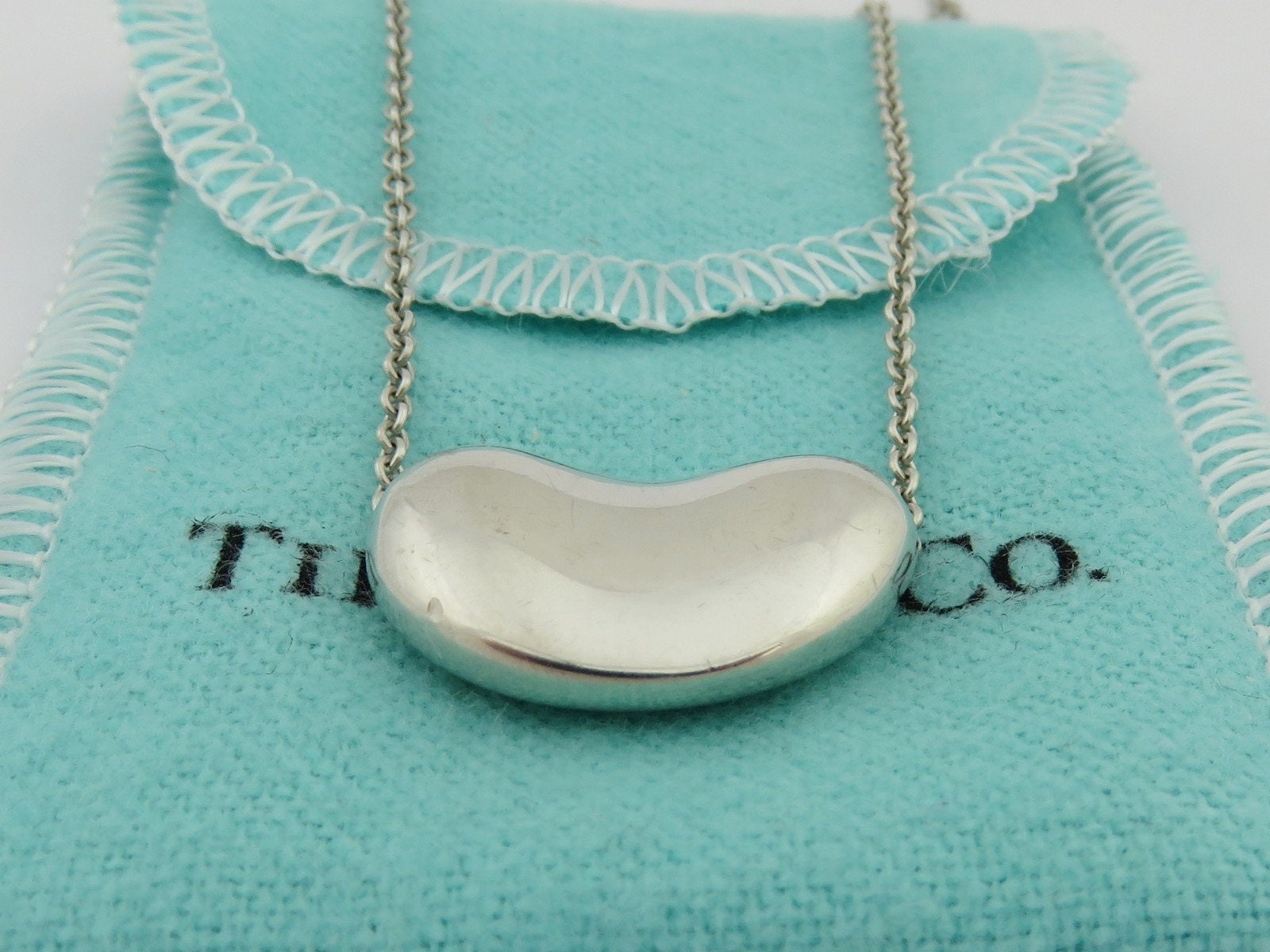 TIFFANY \u0026 CO Sterling Silver Large Bean 