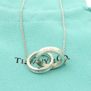 Tiffany Interlocking Circles Pendant Tiffany Trinity Necklace Top