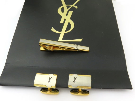 Saint Laurent Designer-engraved Money Clip - Gold - One Size