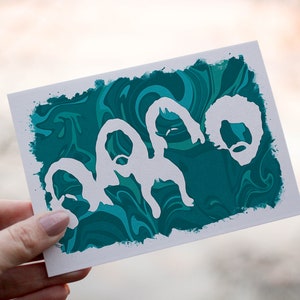 25 cartes postales 5 x 7 pouces - Design aigles