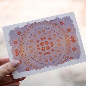 25 tellen 5X7 briefkaart - Mandala-ontwerp
