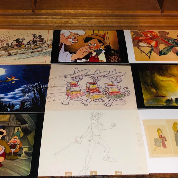 The Art of Disney - Concept Art Postcards, Retro, Disney, Collectible, Collectors Item (Set of 10)