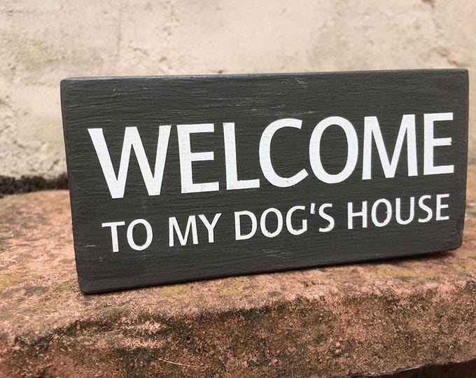 Home Décor dog signs WeAreShakePaws
