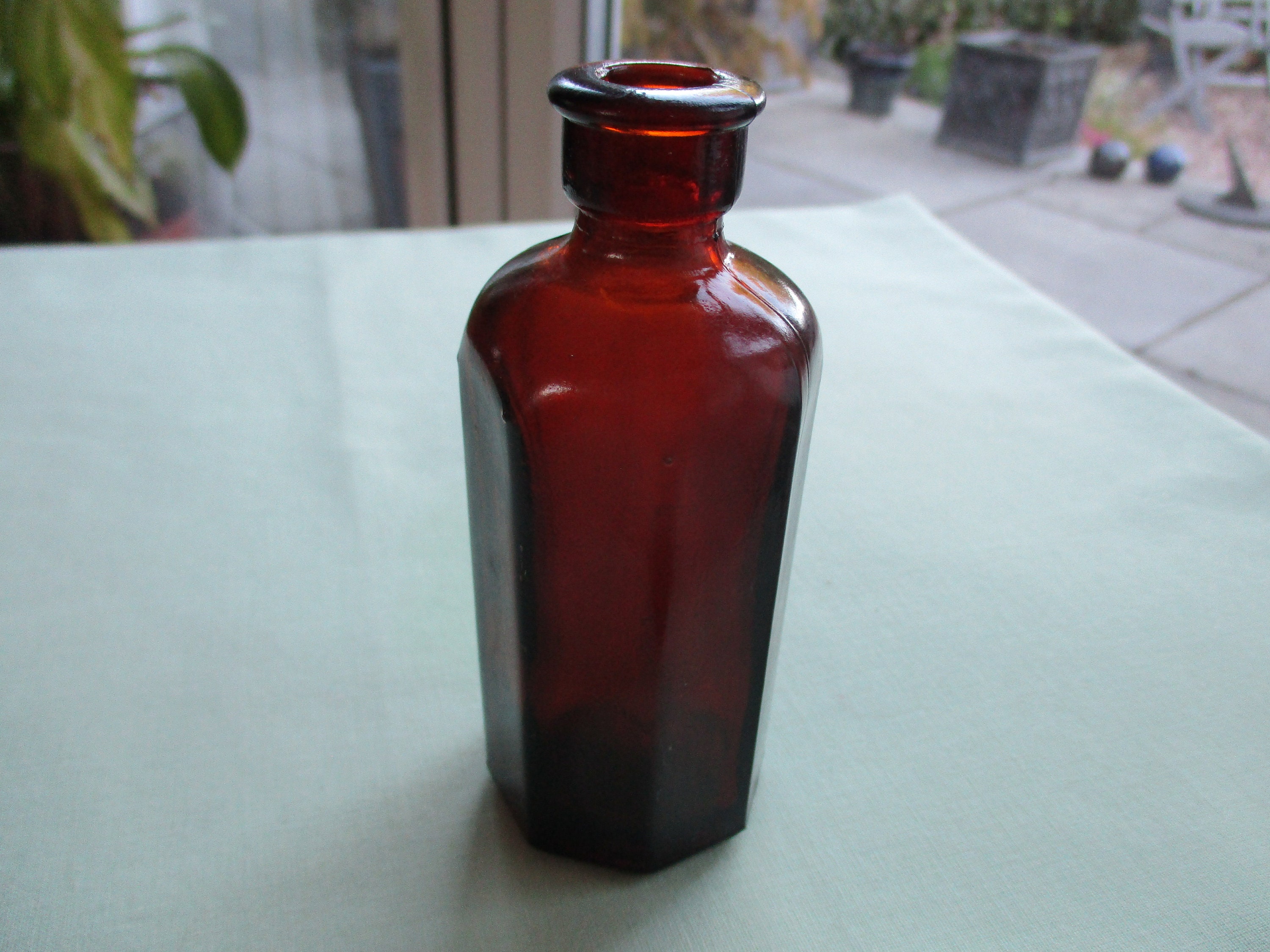 Milton / FCC / Vintage bottle / Brown glass bottle / Old Etsy