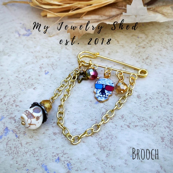 Halloween Brooch Etsy