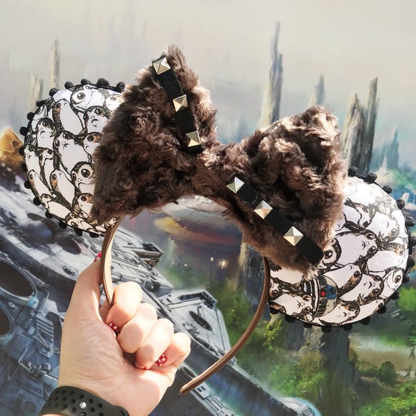 Porg chewbacca Star Wars Disney-inspired Mickey Ears