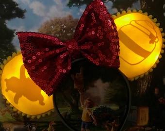 Winnie The Pooh silhouette Disney-inspired Mickey Ears