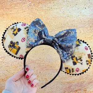 Wall-e Disney-inspired Mickey Ears