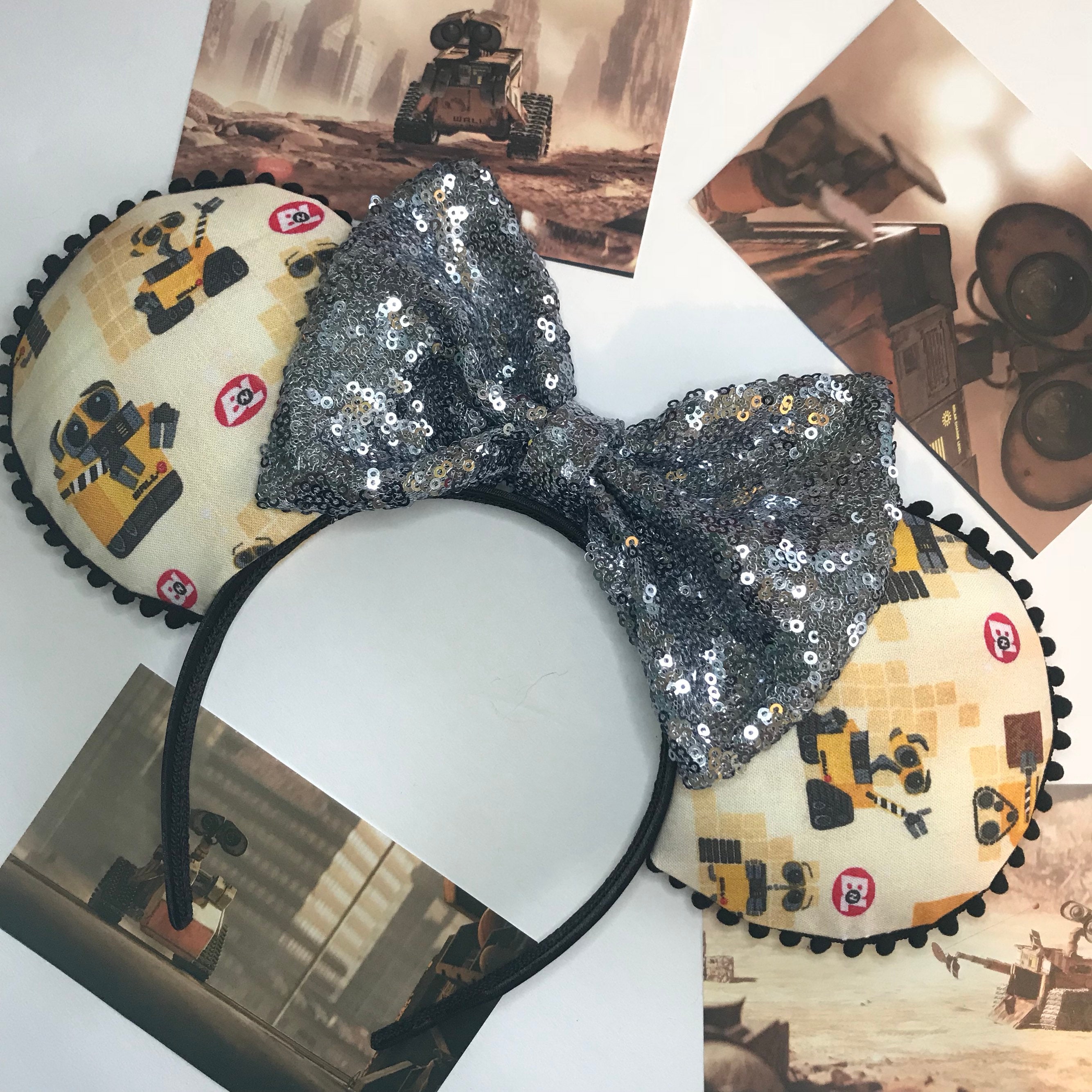 Walle Disneyinspired Mickey Ears Etsy