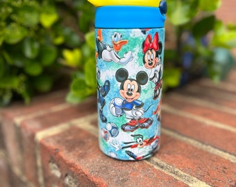 Voetbal fab 5 Mickey Minnie Donald Daisy op goofy geïnspireerde beker