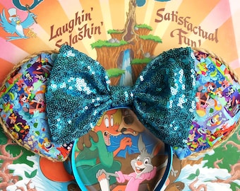 Splash Moutain Inspired Mickey ears