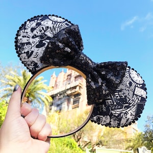 Tower of terror Inspired Mickey ears