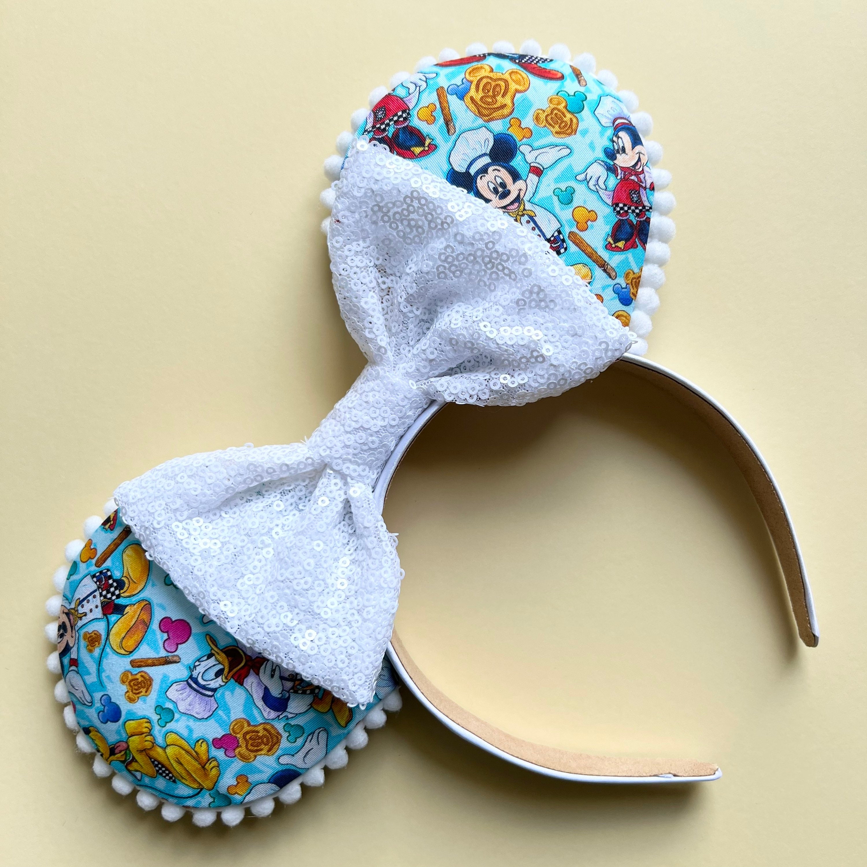 Chef Mickey Disney-inspired Mickey Ears - Etsy