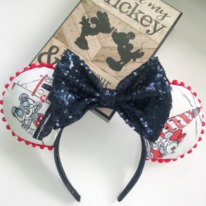 Nautical Minnie & Mickey Inspired Ears