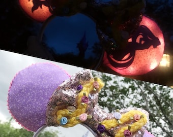 Tangled Disney-inspired light up Mickey Ears
