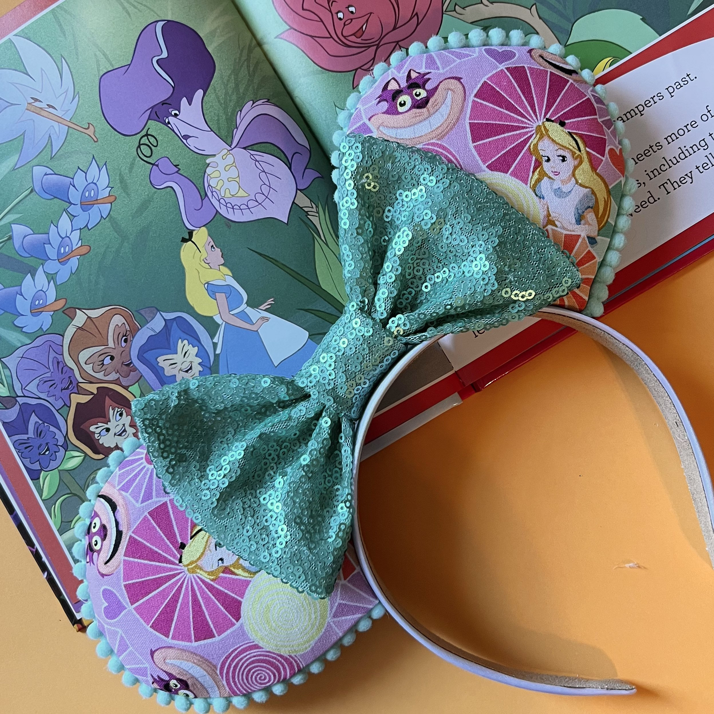 Alice in Wonderland Disney-inspired Mickey Ears