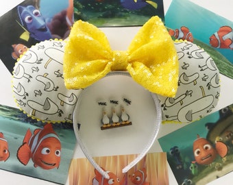Oreilles de Mickey inspirées de Disney Seagull Finding Nemo