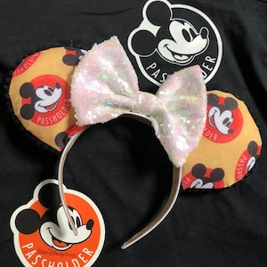 Passholder Disney-inspirierte Mickey Ears