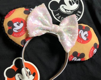 Orejas de Mickey inspiradas en Disney para titulares de pases