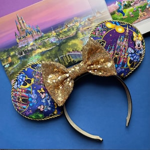 50th Mickey and Minnie  Inspired Mickey ears