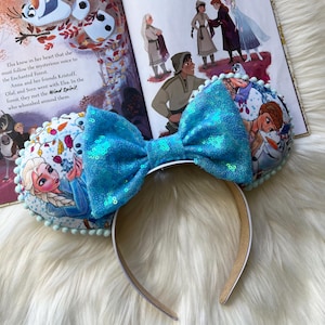 Frozen 2 Orecchie di Topolino ispirate alla Disney Elsa Anna