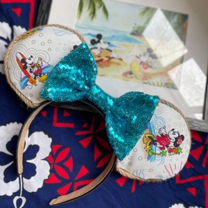 Island Minnie & Mickey  Inspired Ears