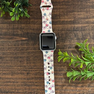 Bracelet pour montre intelligente inspiré de Disney avec guirlandes lumineuses Mickey