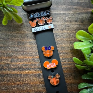 halloween mouse inspired watch band charms watch slides