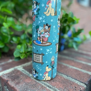 Mickey Christmas carol inspired tumbler