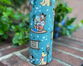 Mickey Christmas carol inspired tumbler