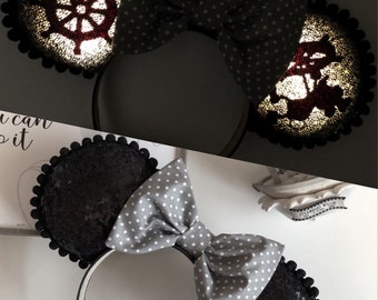 steamboat willie light up Inspired mickey  Ears