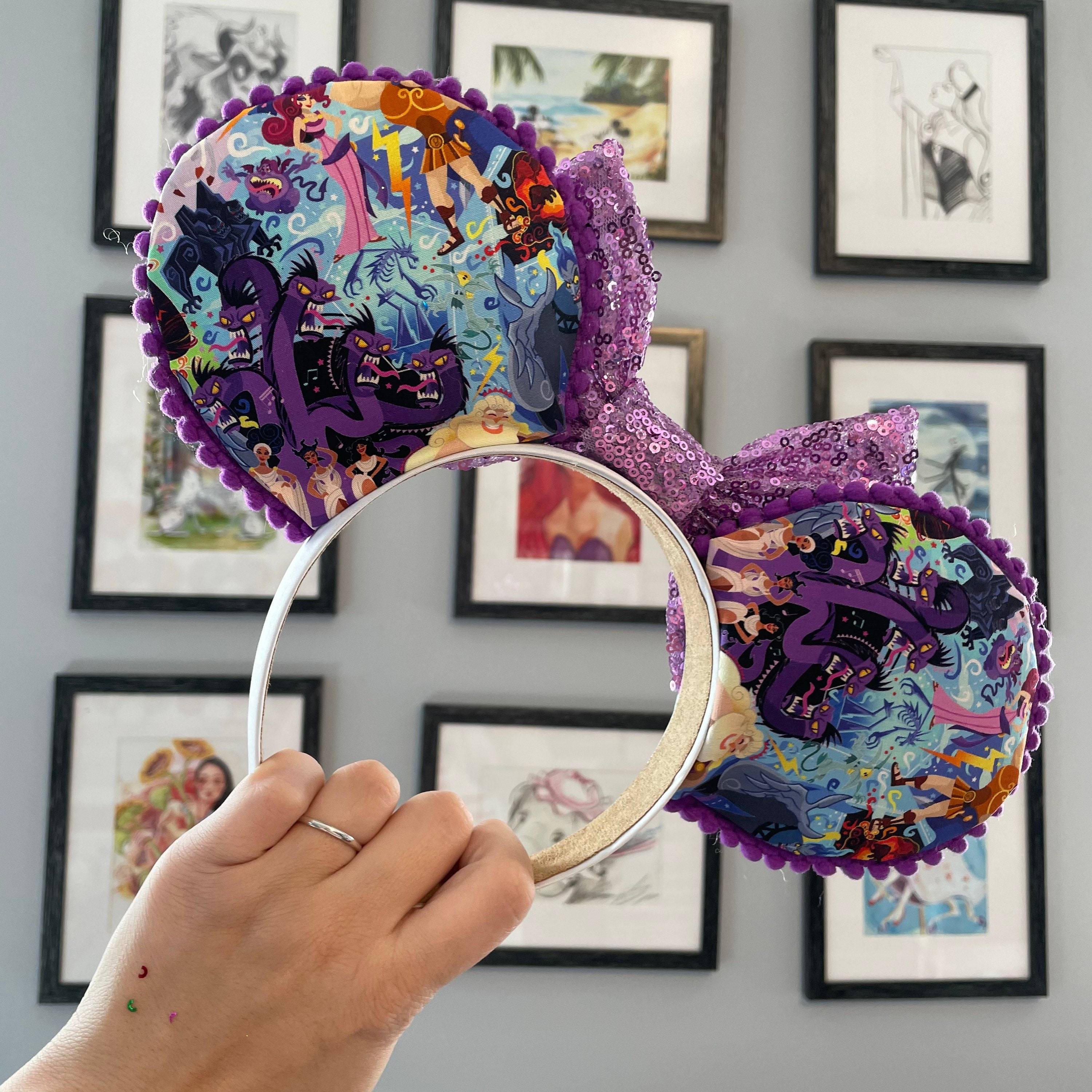 Hercules Megara Disney-inspired Mickey Ears - Etsy