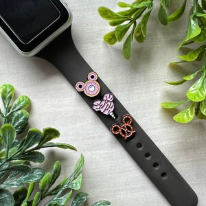 snack Mouse inspired watch band charms