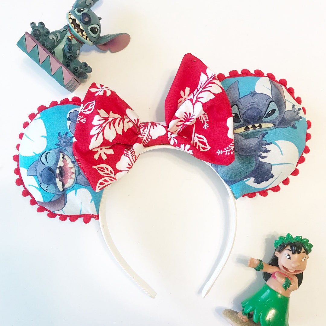 Lilo and Stitch Disney-inspired Mickey Ears - Etsy