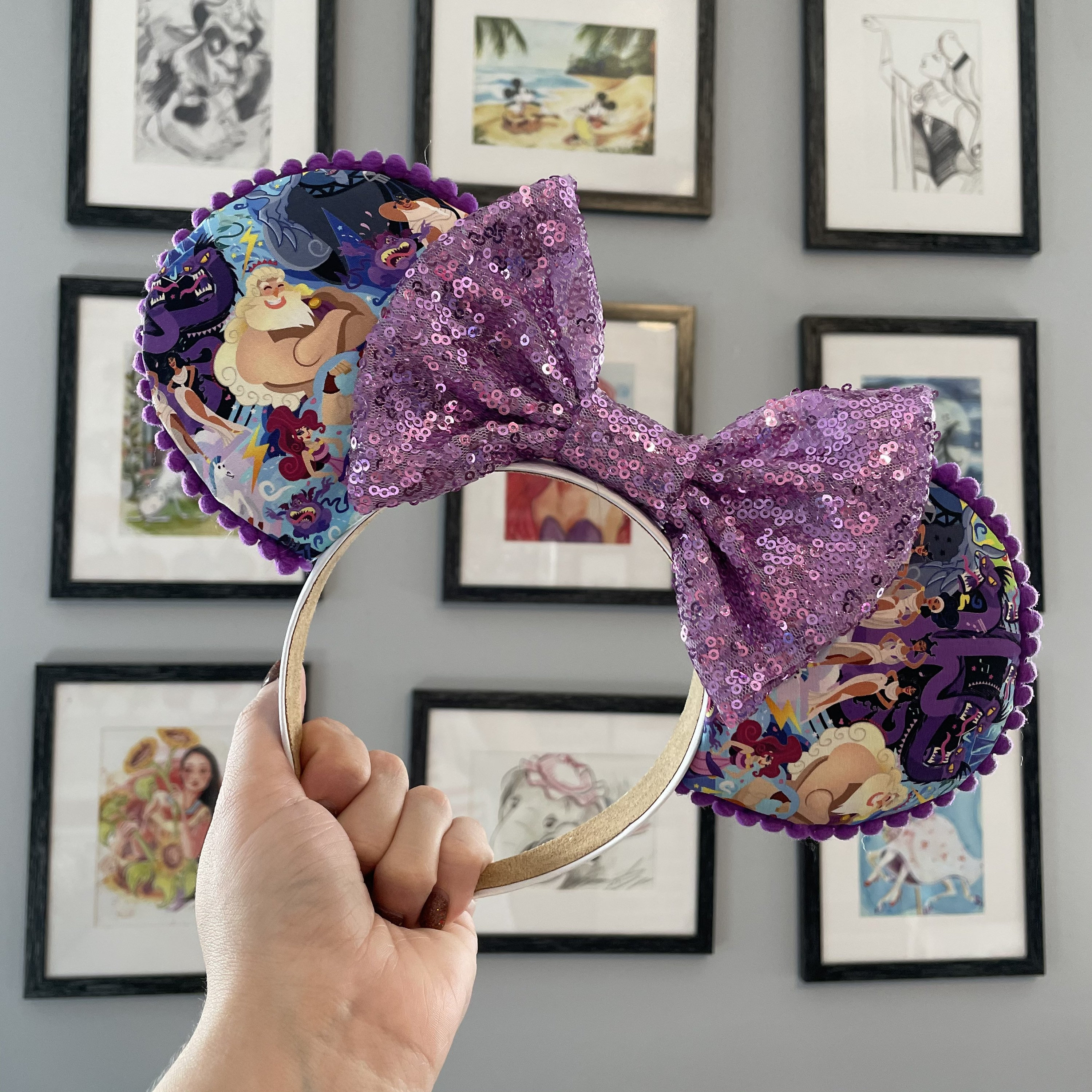Hercules Megara Disney-inspired Mickey Ears - Etsy