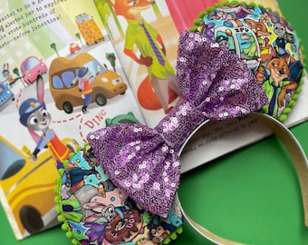 Orejas de Mickey inspiradas en Disney y en Zootopia