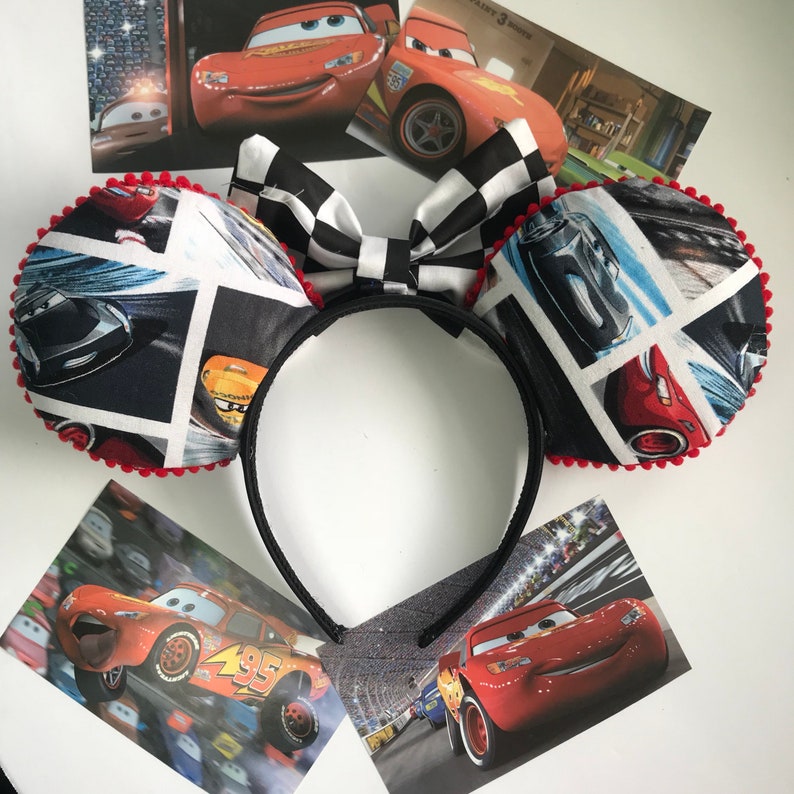 Cars Disneyinspired Mickey Ears Etsy
