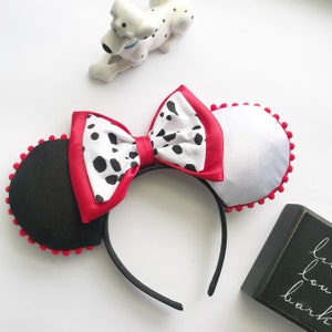 Cruella de vil Disney-inspired Mickey Ears