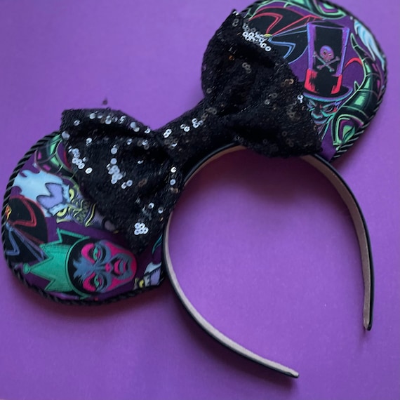 Villains Disney-inspired Mickey Ears - Etsy display picture 1