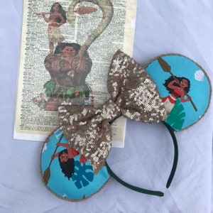 Moana Disney-inspired Mickey Ears