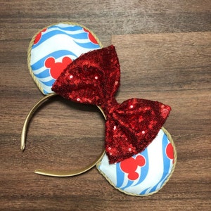 Nautical cruise  Inspired mickey Ears