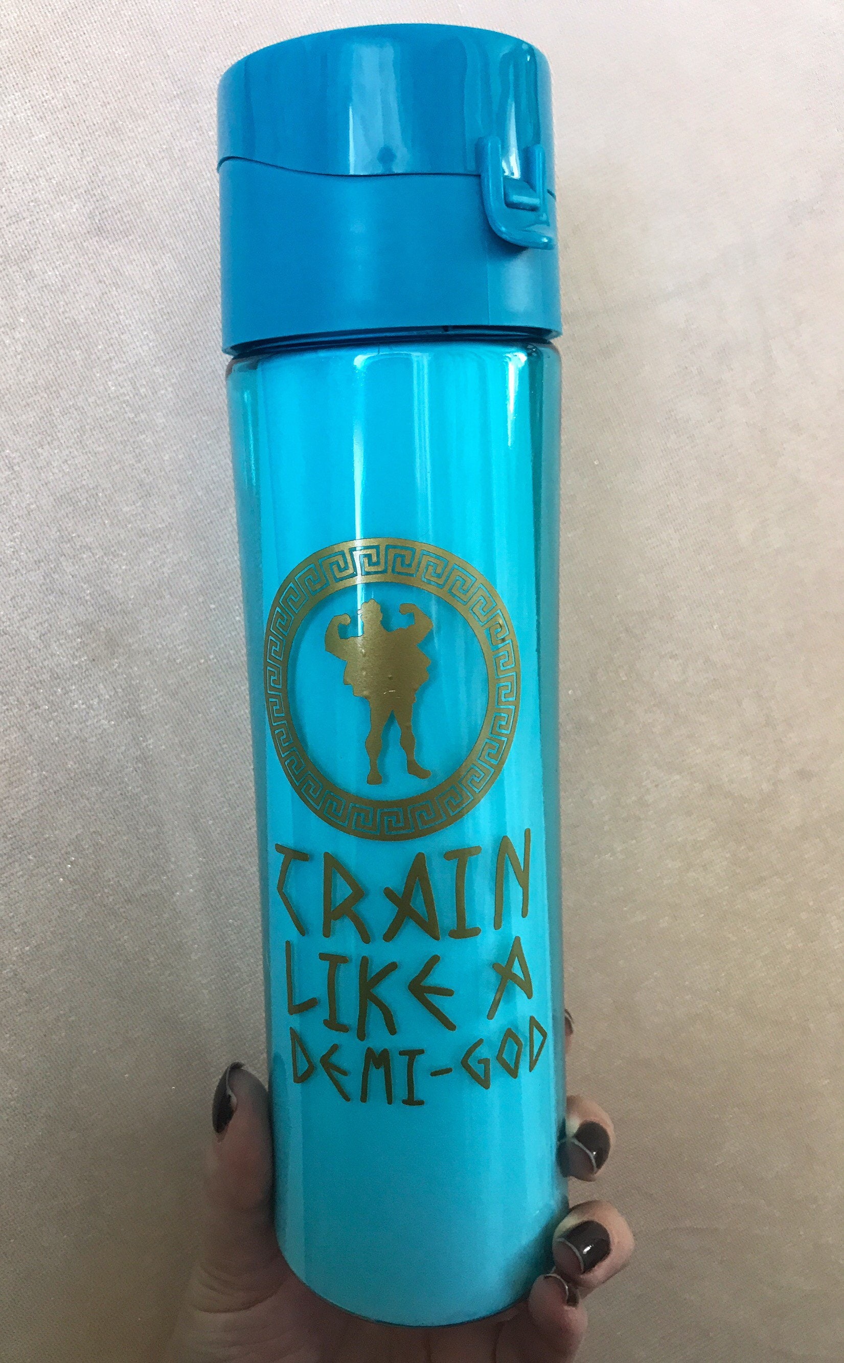 Hercules inspired water bottle Etsy