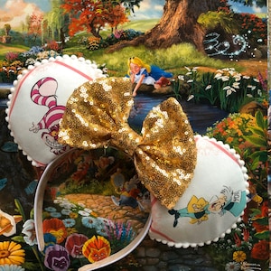 Alice in Wonderland Disney-inspired Mickey Ears