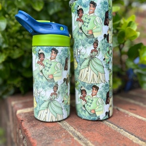 Tiana princess and the frog  inspired tumbler