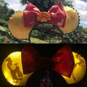Emperor&#39;s New Groove Disney-inspired  Mickey Ears