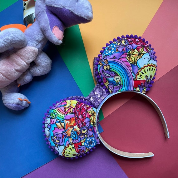 Figment Inspired Mickey Ears